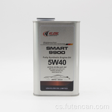 1L obdélníková plechová plechovka